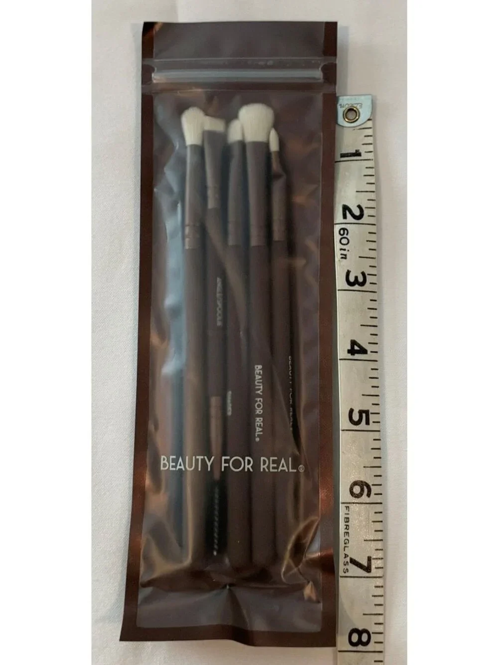 Beauty For Real Makeup Brush Set 5-Piece Professional Essential Pro I-Brush NEW